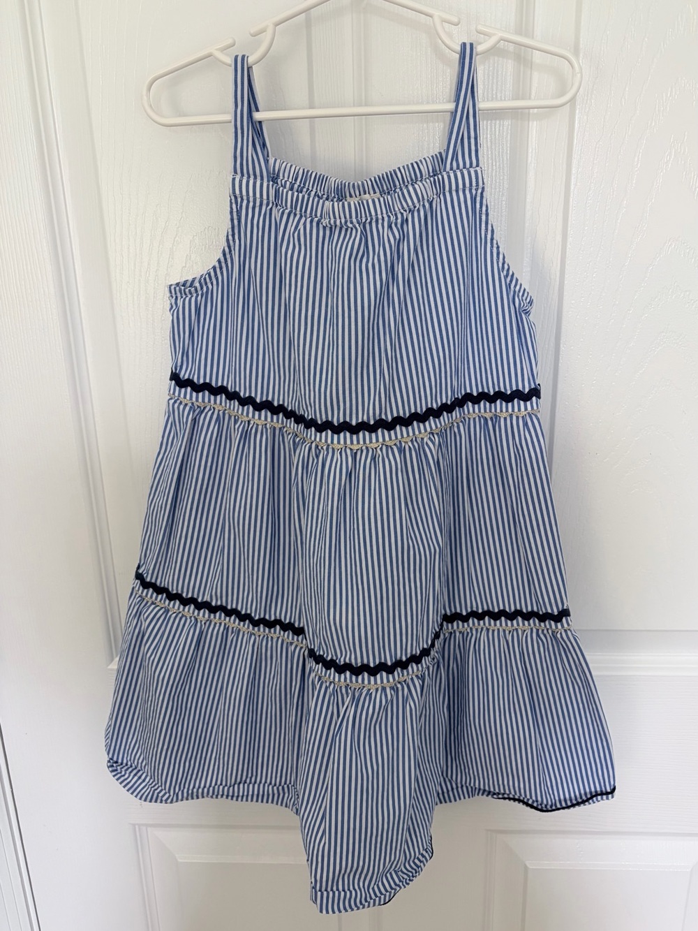 Crewcuts Girls' tiered midi dress size 7